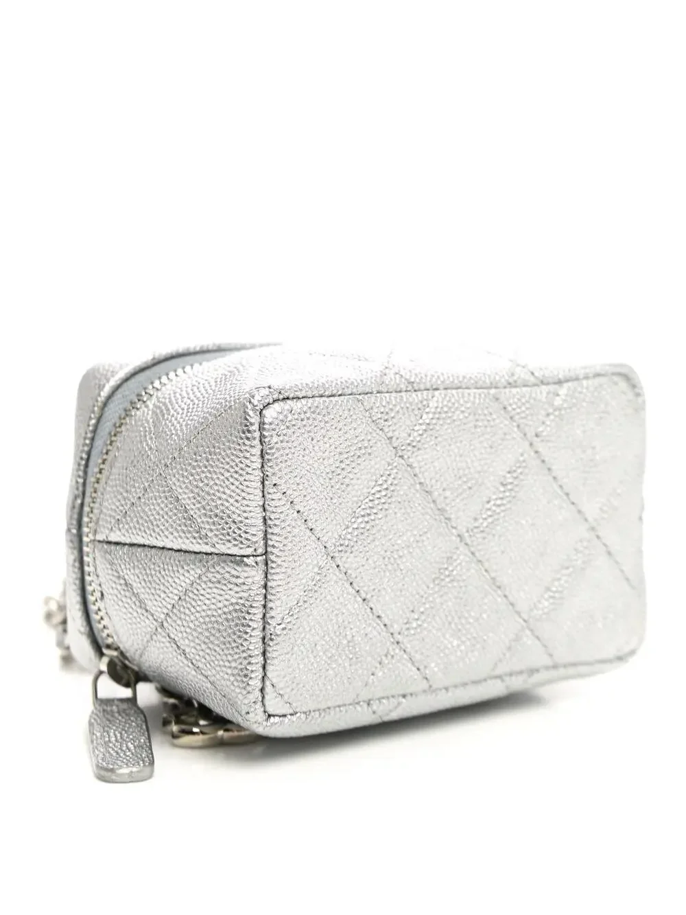 Chanel Metallic Caviar Quilted Mini Top #324099C17B
